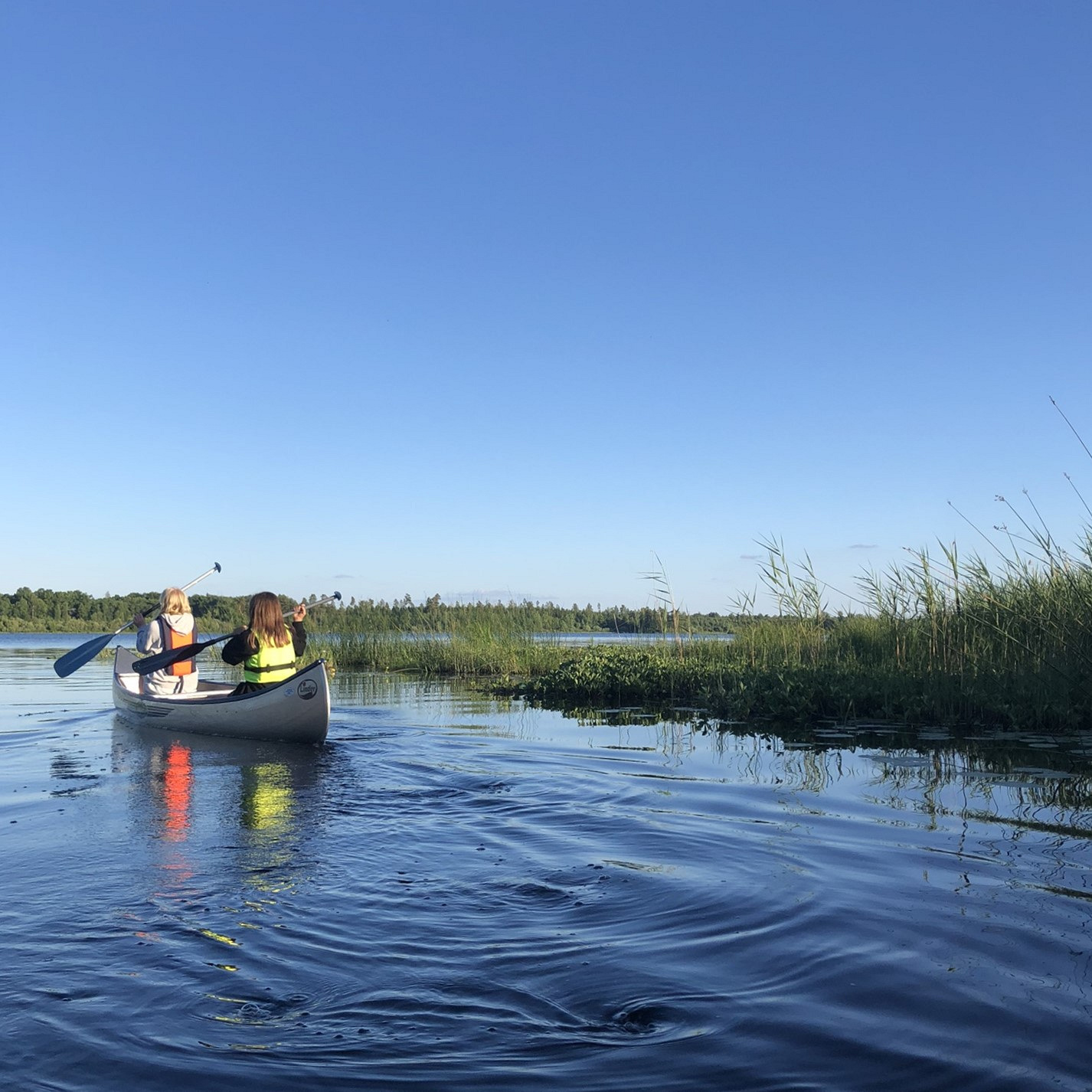 Canoeing Småland