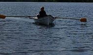 Classic sculling Rowing Boat with moving seat Boat with 1 moving seat
