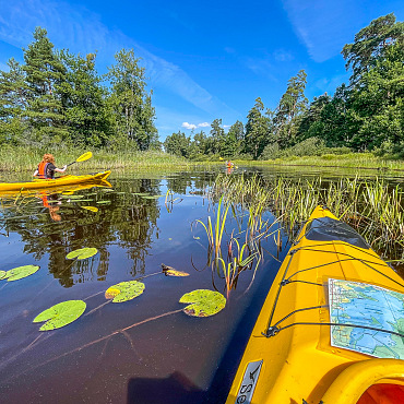 Kayaking adventure Single kayak Expedition