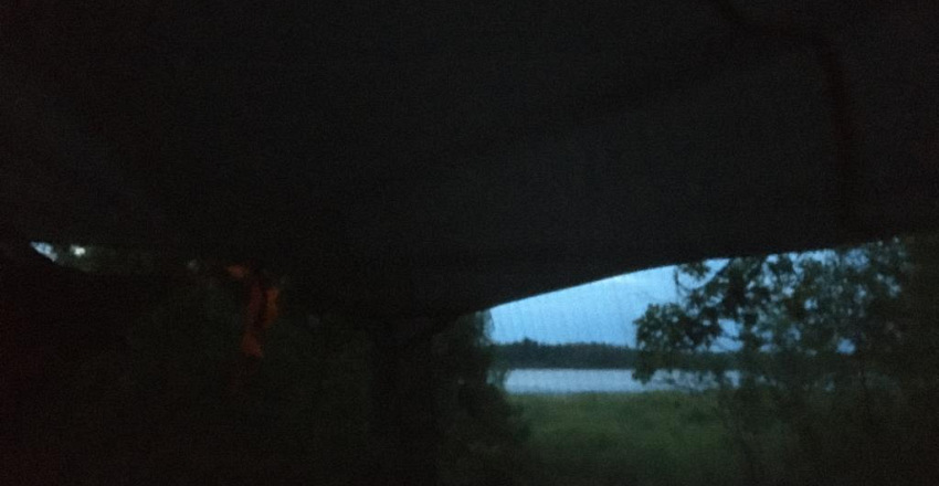 Tree Tent with lake view