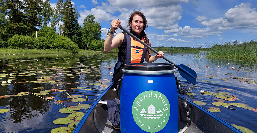 Guided Canoe adventure