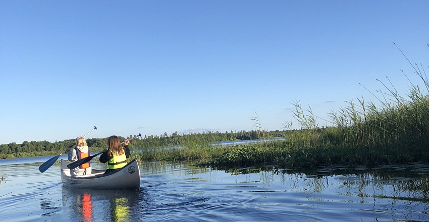 Guided Canoe adventure