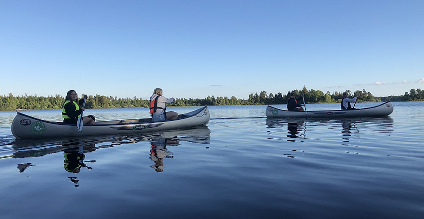 CanoeAdventurePackage Compact Canoe, 1-2 adults