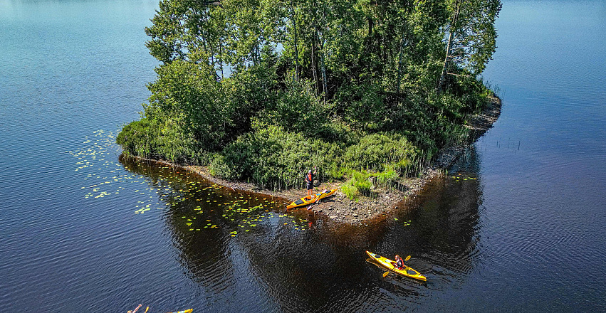 Kayaking adventure Single kayak Expedition